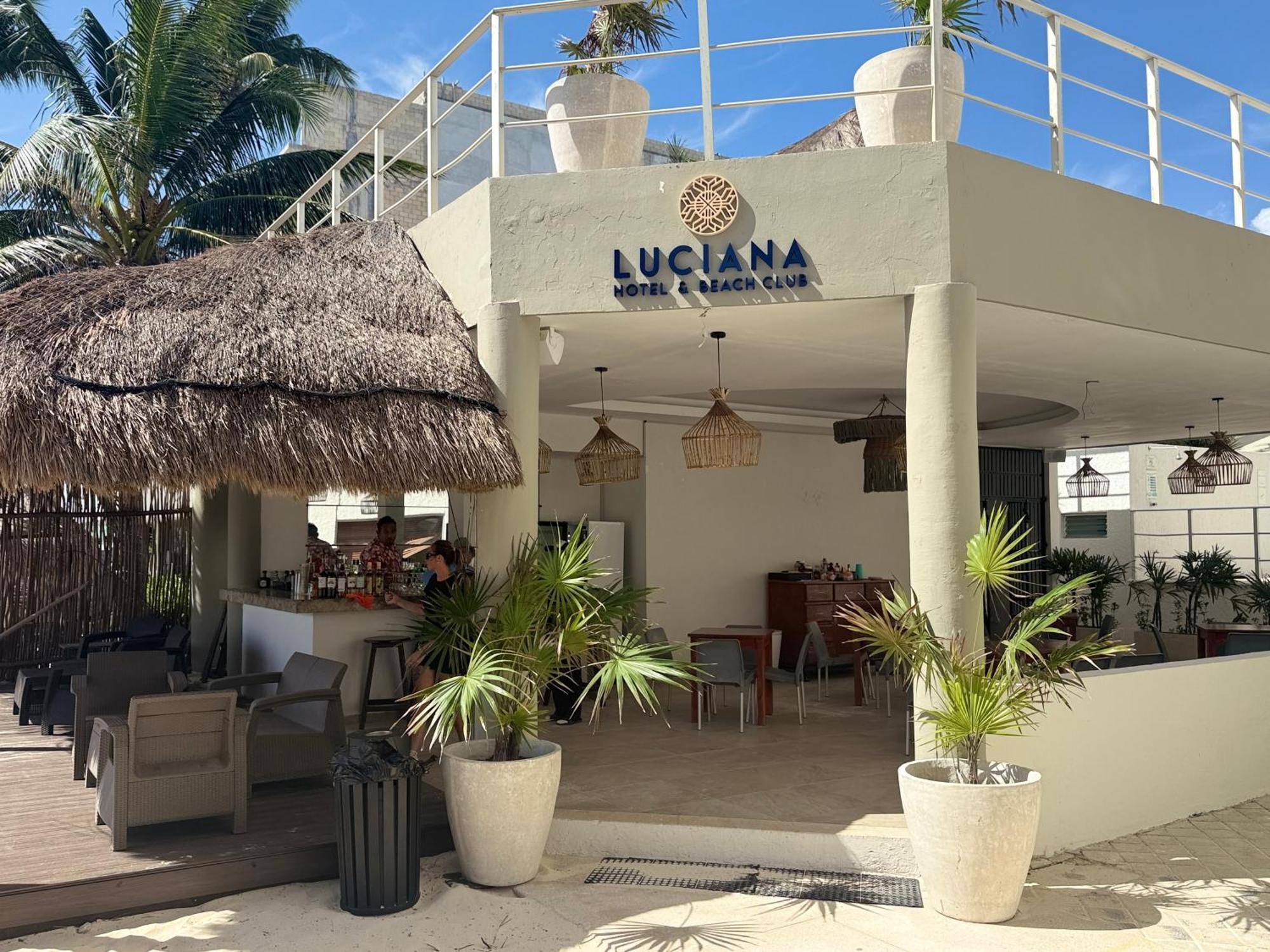 Luciana Hotel & Beach Club Playa del Carmen Dış mekan fotoğraf